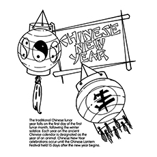 230x230 Top Chinese New Year Coloring Pages For Toddler