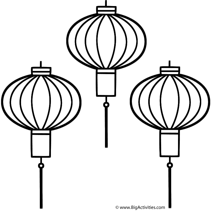 800x800 Chinese Lanterns