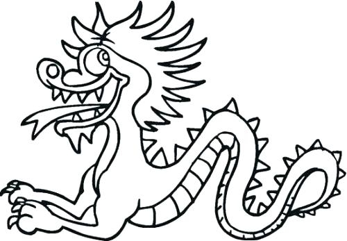 500x347 Coloring Pages For Chinese New Year Animals Chinese New Year