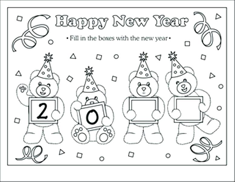 777x600 New Year Coloring Pages Doodle Art Alley Happy New Year Chinese