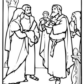 268x268 Coloring Pages Baby Jesus In The Temple Archives