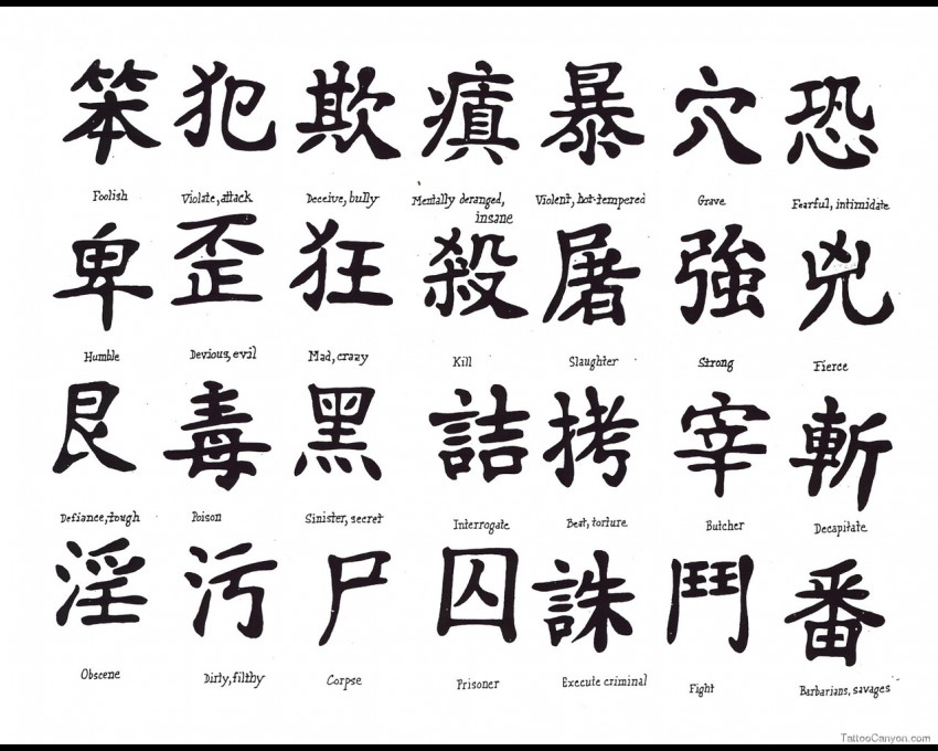 850x680 Chinese Coloring Pages Words