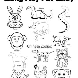 268x268 Coloring Pages Chinese Zodiac Animals Archives