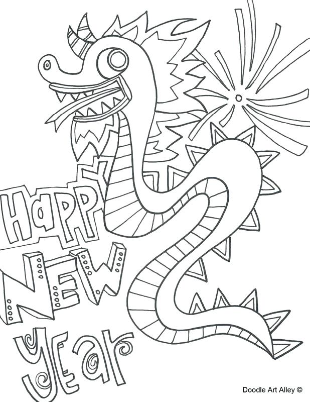 618x800 Chinese New Year Coloring Pages Lunar New Year Coloring Pages
