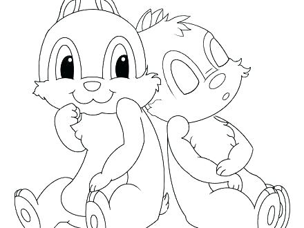440x330 Chip And Dale Coloring Pages Coloring Pages Jungle Book Coloring