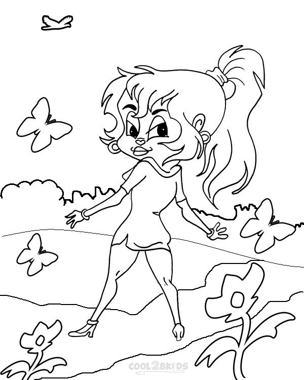600x750 Printable Chipettes Coloring Pages For Kids