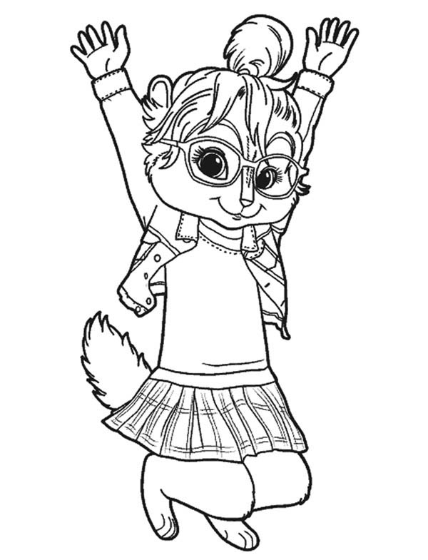 Chipettes Coloring Pages at GetDrawings | Free download
