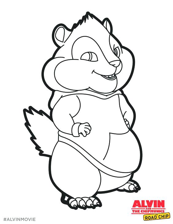 564x729 Chipmunk Coloring Pages And The Chipmunks Coloring Book