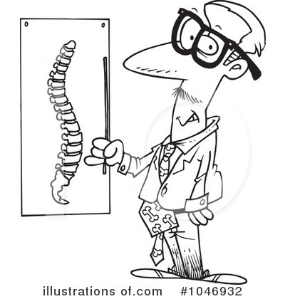 400x420 Chiropractor Clipart