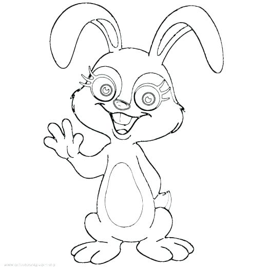520x520 Cool Bunny Coloring Pages Free Download Sheets As Well Also Bugs
