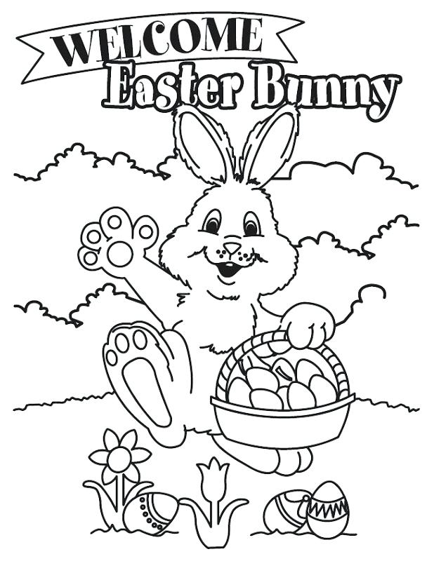 618x800 Easter Bunnies To Color Picture Of Bunny To Color Bunny Coloring