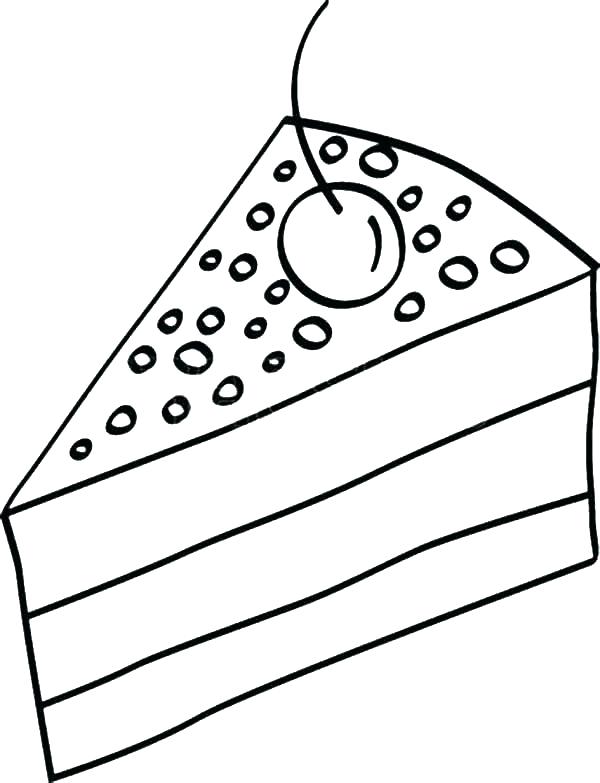 600x783 Coloring Pages Of Cakes Cake Coloring Coloring Pages Of Cakes Cake
