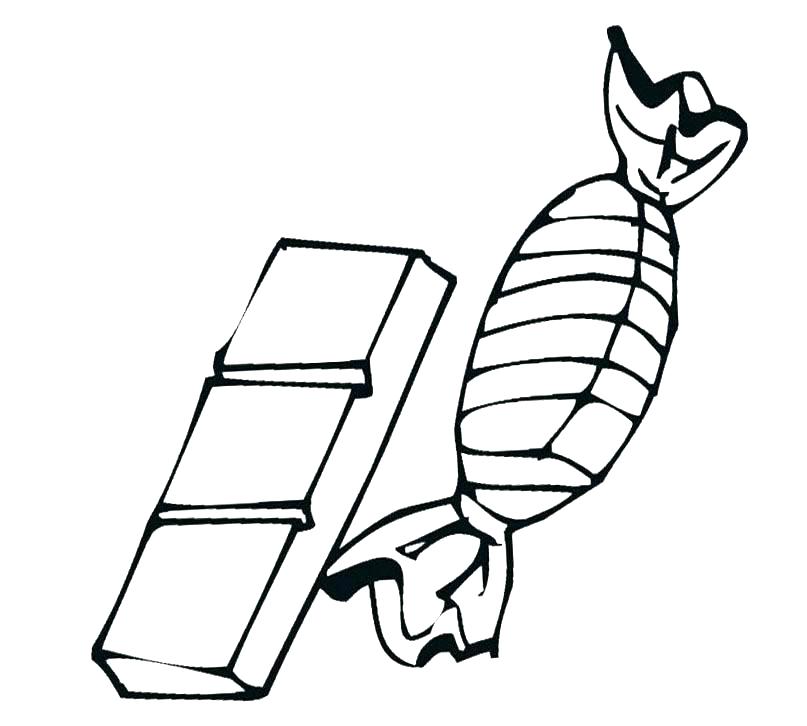 807x726 Candies Coloring Page Free Printable Coloring Pages Click To See