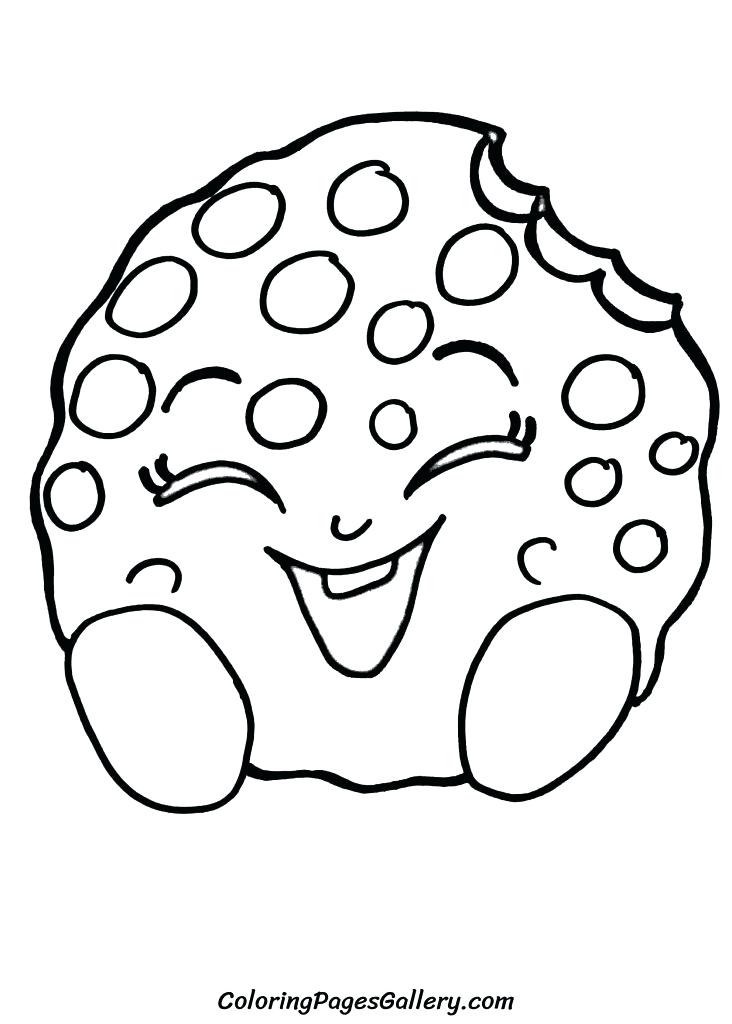 732x1024 Girl Scout Cookie Coloring Pages Chocolate Chip Cookie Coloring