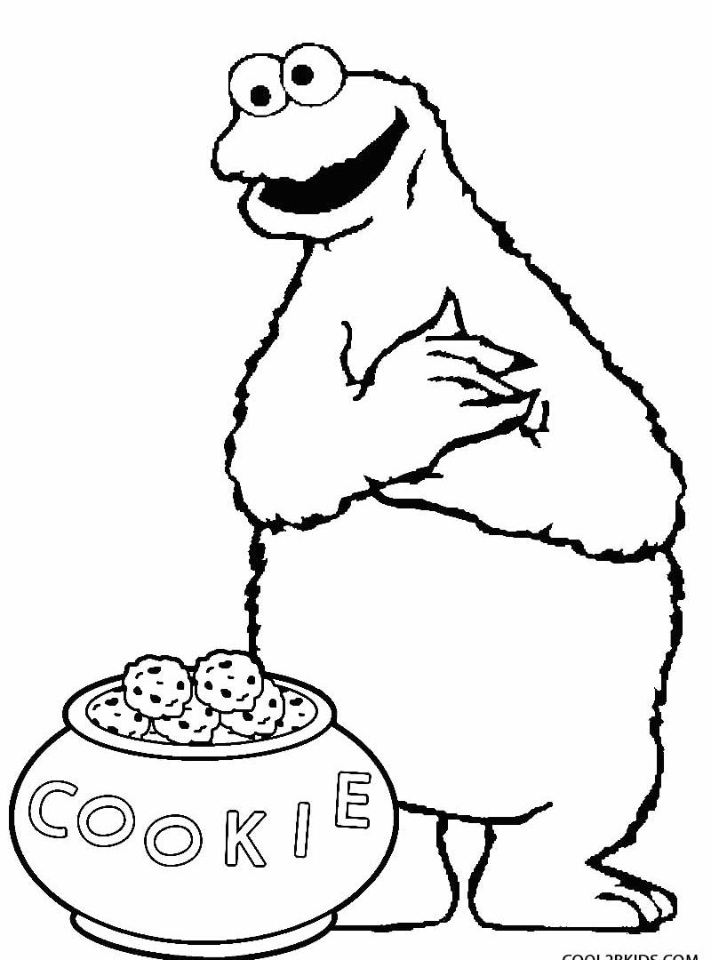 800x1080 Cookies With Chocolate Top Coloring Page Free Printable Kids
