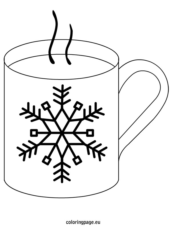595x804 Hot Chocolate Coloring Pages