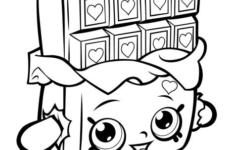 469x304 Shopkins Coloring Pages Cheeky Chocolate Just Colorings