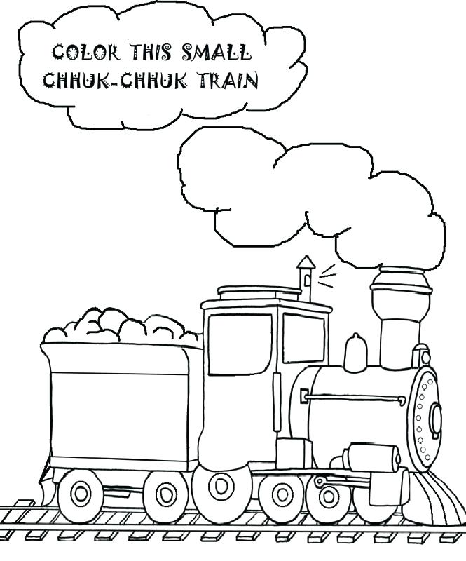 665x800 Choo Choo Train Coloring Pages
