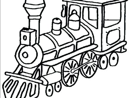 440x330 Best Train Coloring Pages Free Printable Choo Choo Train Coloring