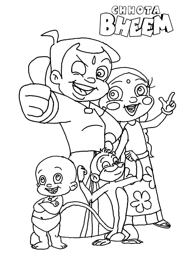 600x849 Chota Bheem Netart