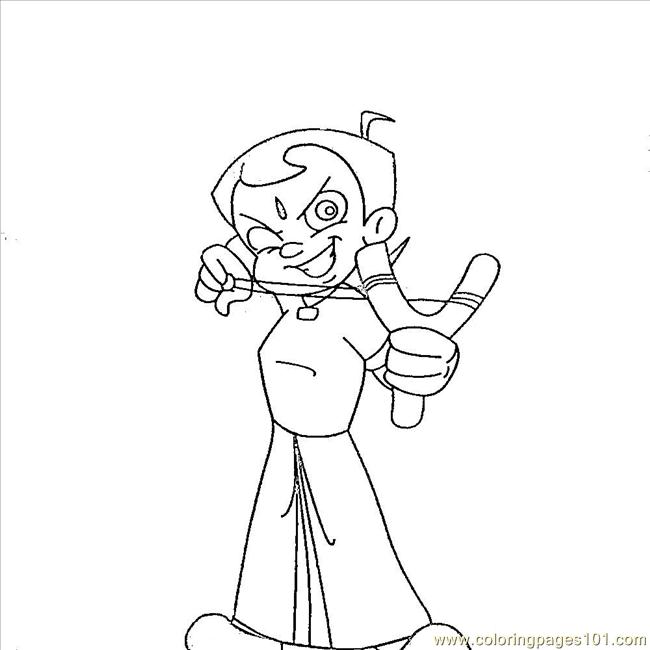 650x650 Chota Bheem Coloring Pages Coloring Page