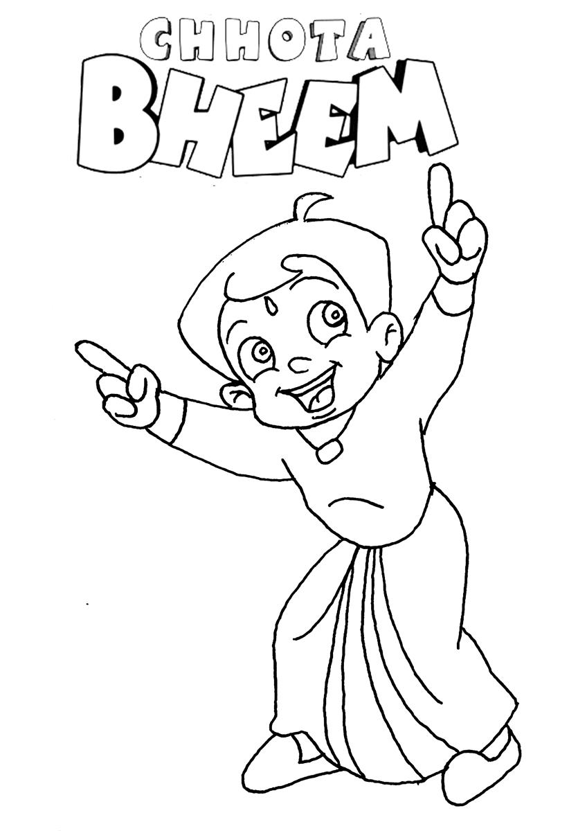 848x1200 Fresh Coloring Pages Of Krishna Chota Bheem And Colouring