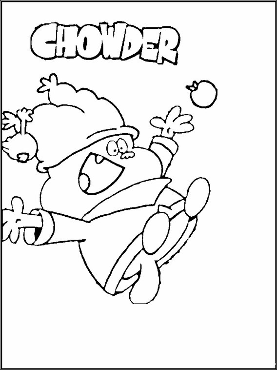 568x758 Chowder Coloring Pages Coloring Pages For Kids