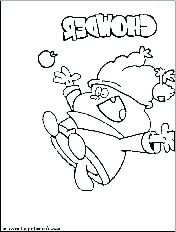 720x945 Chowder Coloring Pages To Print Sheets Coloring Collection