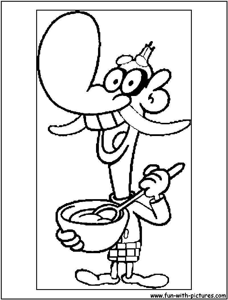 800x1050 Chowder Coloring Pages