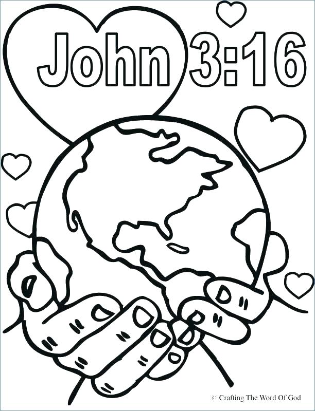 612x800 Christian Coloring Pages Printable Christian Coloring Pages