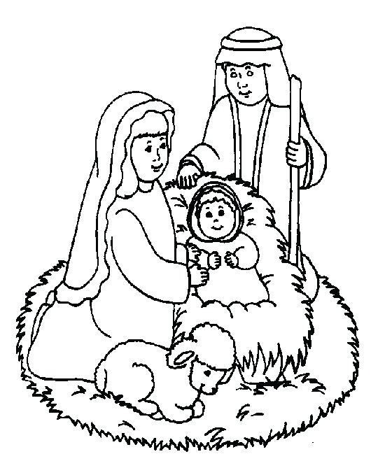 540x659 Jesus Christmas Coloring Pages Free Printable Coloring Pages Bible