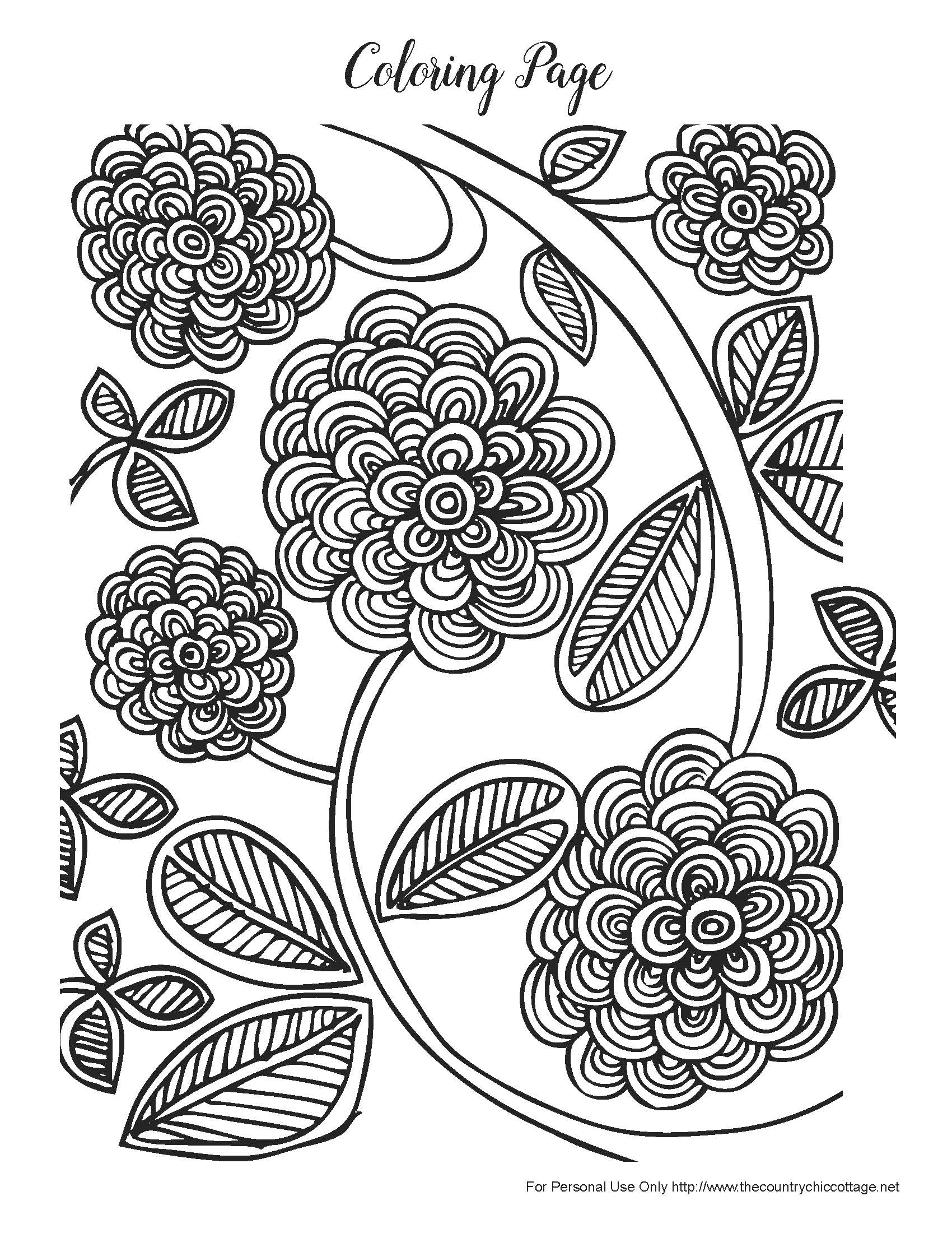 1700x2200 Spring Coloring Pages Seasons Of The Year For And Summer