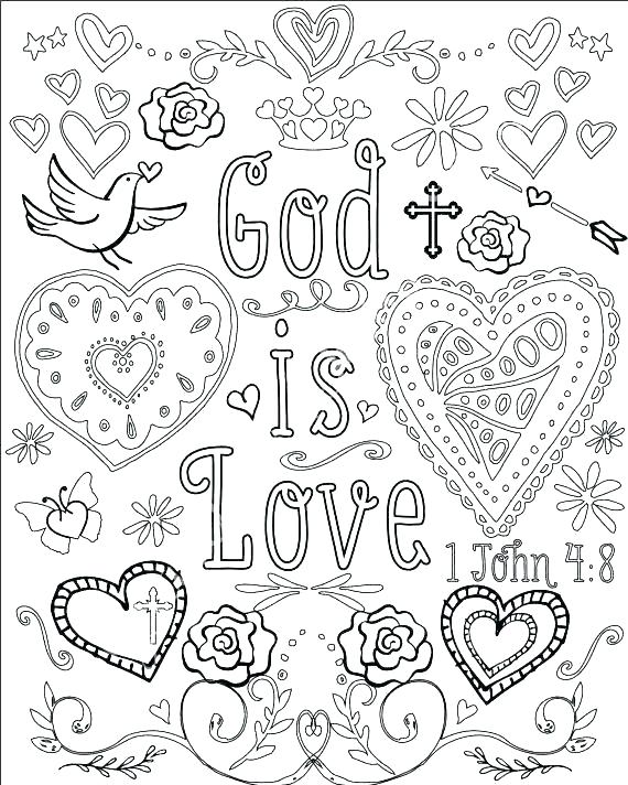 570x712 Free Christian Coloring Pages Free Christian Coloring Pages Free