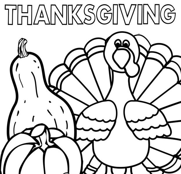 624x600 Free Christian Thanksgiving Coloring Pages Happy Thanksgiving