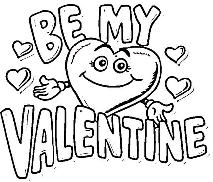 430x368 Christian Valentine Coloring Pages Dayfun Interactive