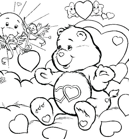536x576 Free Printable Valentines Coloring Pages More Images Of Valentines