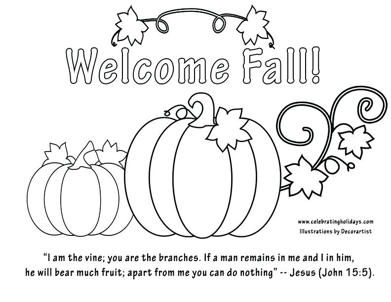 792x612 Coloring Pages Christian Welcome Fall Coloring Page With Bible