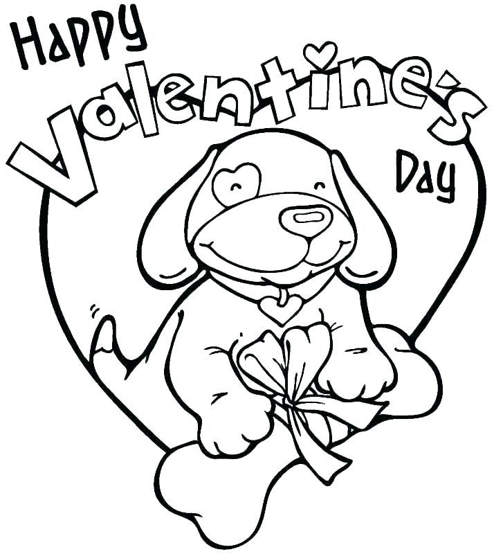714x800 Preschool Valentine Coloring Pages
