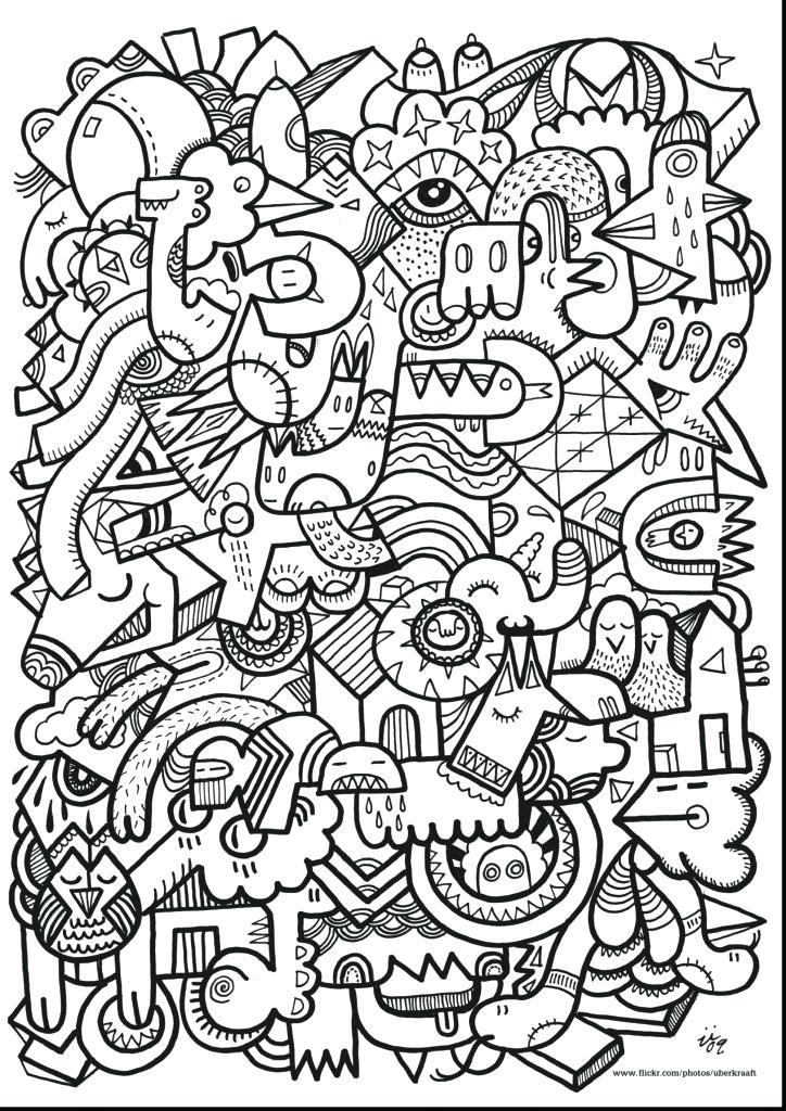 724x1024 Great Adult Coloring Pages With Complex Images Free Printable