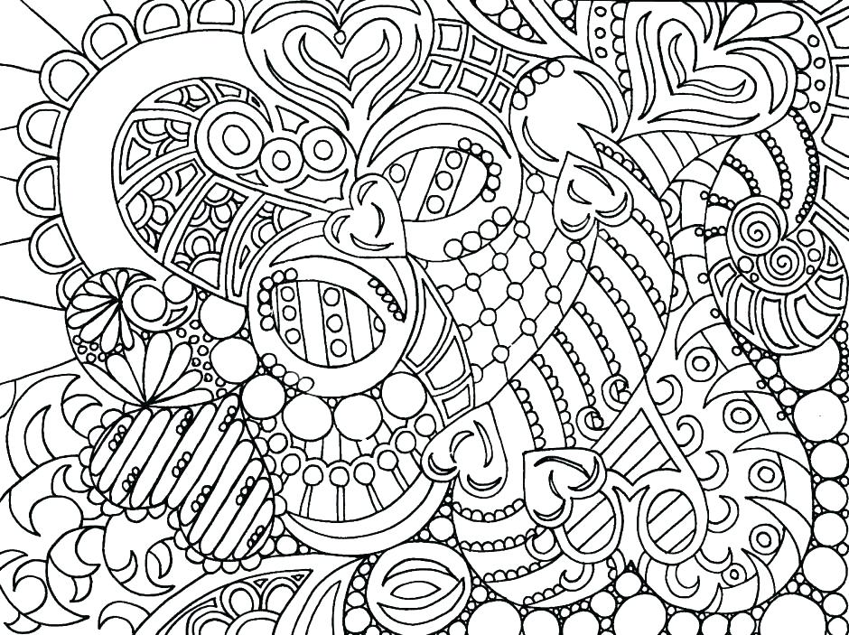 940x703 Advanced Coloring Pages