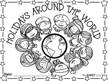 350x263 Christmas Around The World Coloring Pages Download