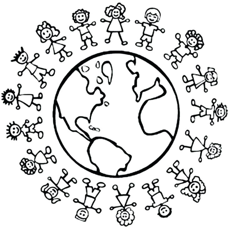 736x736 Christmas Around The World Coloring Pages Flags Of The World