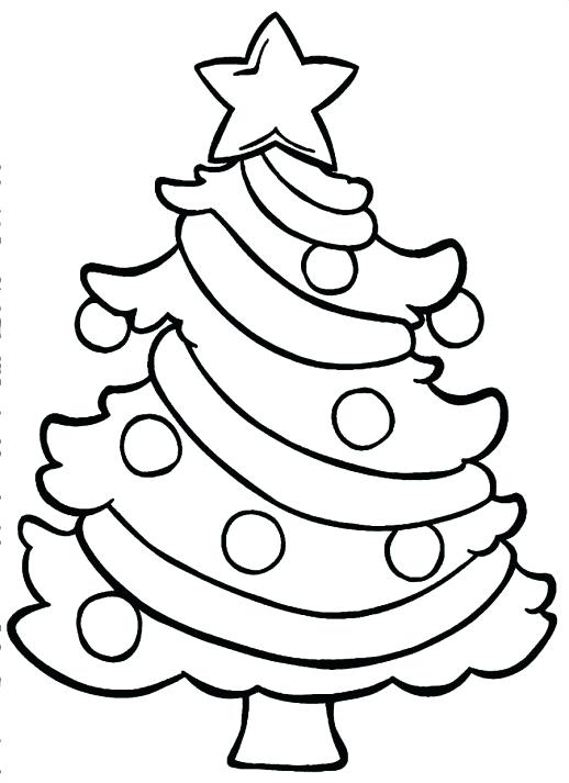 518x713 Christmas Ball Coloring Page A Small Tree Coloring Pages A Small
