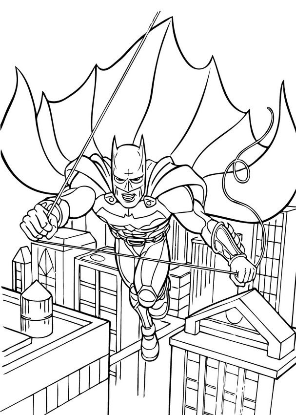 607x850 Superhero Coloring Pages Graysen's B Day Superhero
