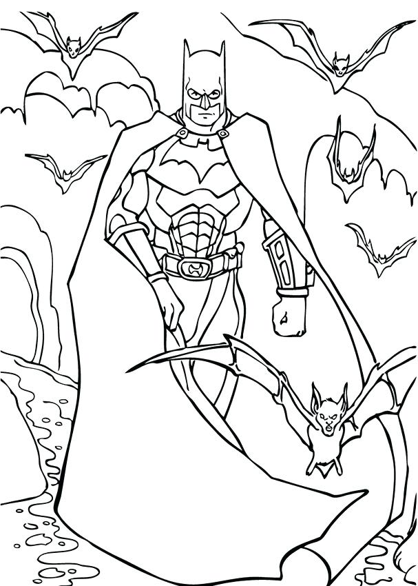 607x850 Batman Christmas Colouring Pages Coloring Kids Crafts