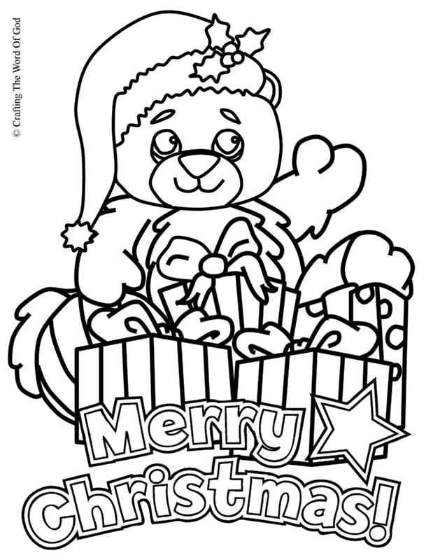 619x800 Christmas Coloring Page Crafting The Word Of God