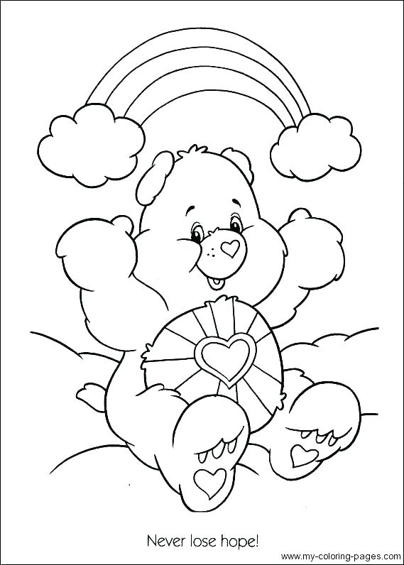 569x796 Coloring Pages Teddy Bears Teddy Bear Holding A Heart Drawing