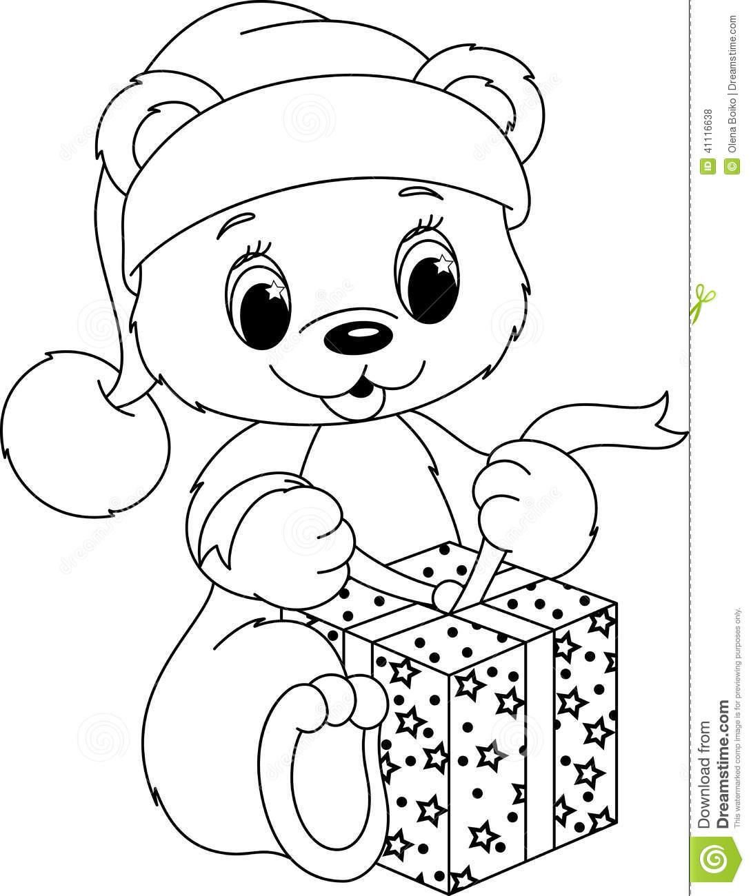 1089x1300 Christmas Bear Coloring Sheet Coloring Sheets
