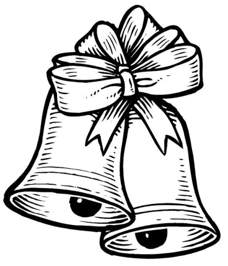 463x540 Christmas Bells Coloring Pages Part