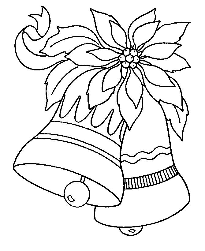 670x820 Christmas Bells Coloring Page